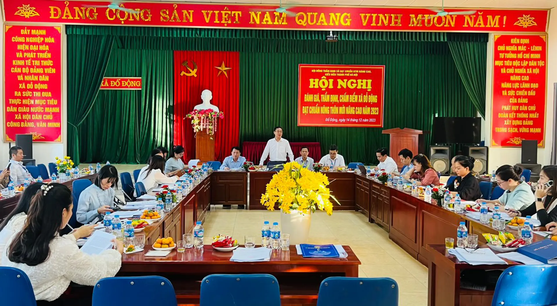 Thanh Oai có thêm 2 xã đạt chuẩn nông thôn mới kiểu mẫu