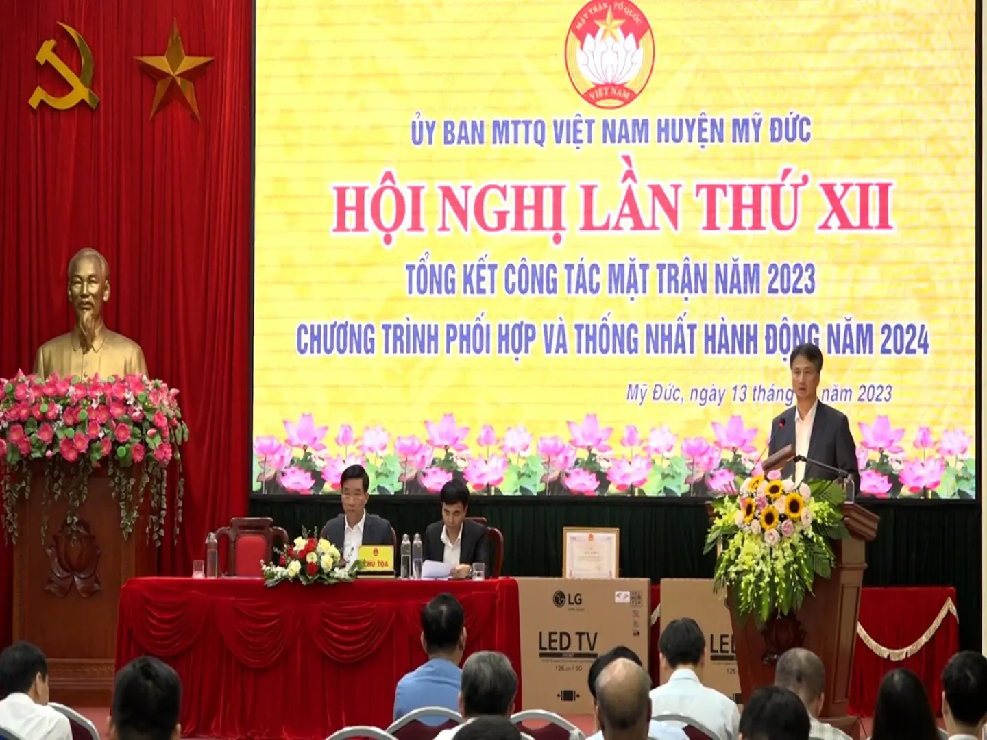 Huyện Mỹ Đức trao an sinh xã hội “không để ai bị bỏ lại phía sau”