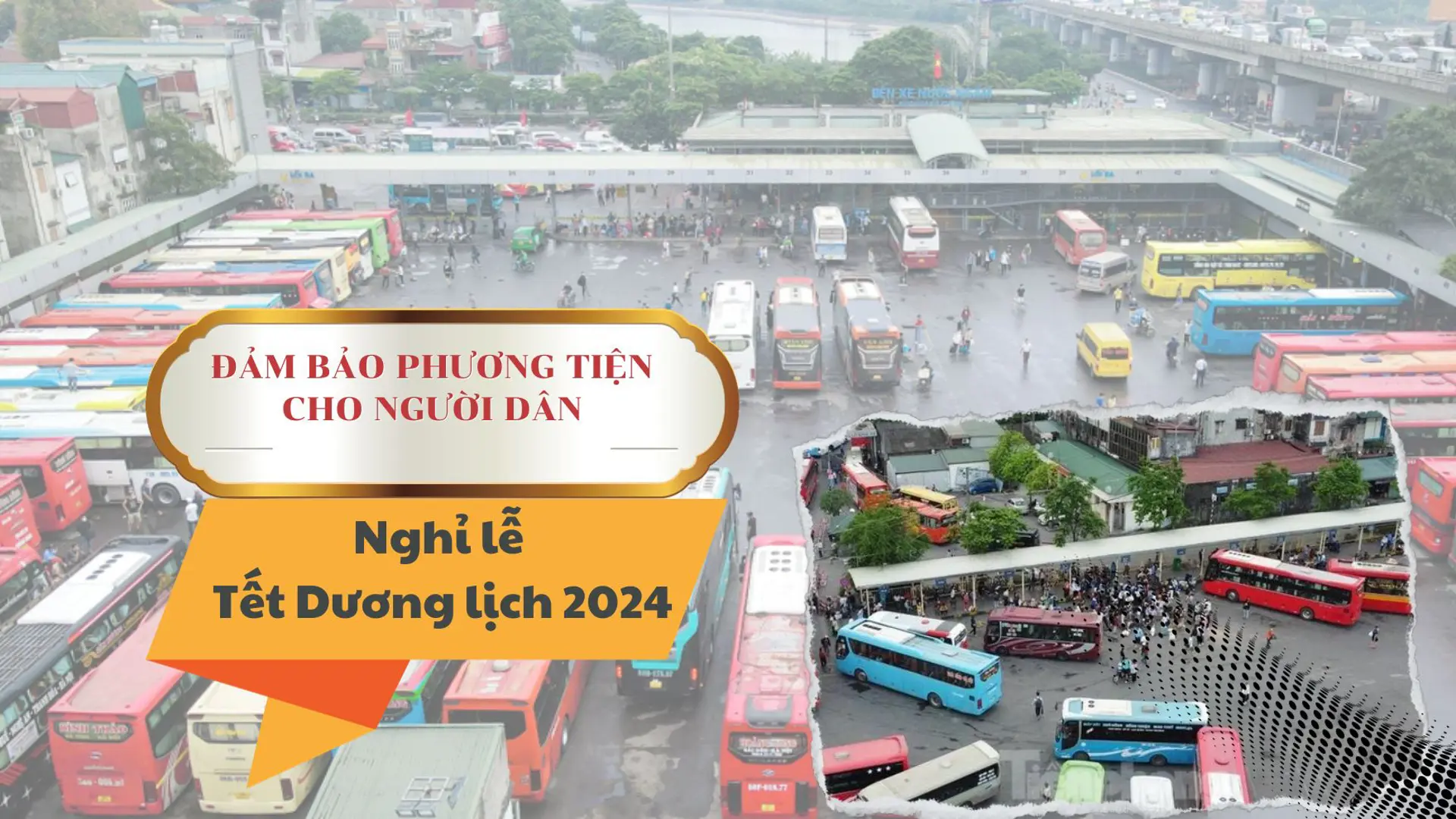 Đảm bảo phương tiện cho người dân dịp nghỉ lễ Tết Dương lịch 2024