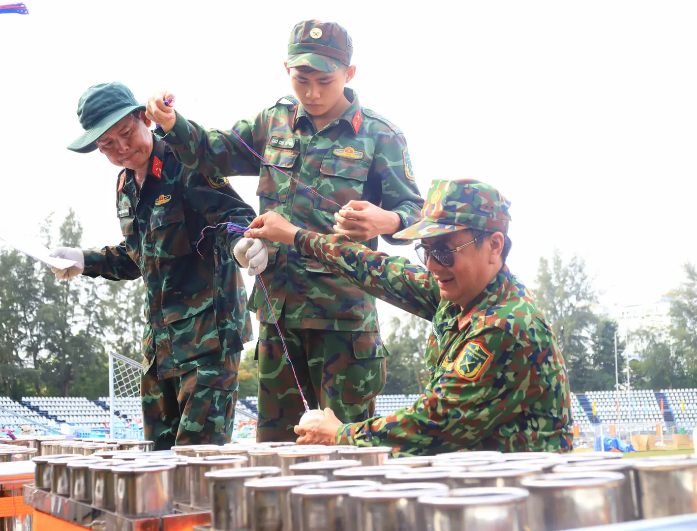 Sẵn sàng màn pháo hoa mừng 20 năm TP Cần Thơ trực thuộc Trung ương