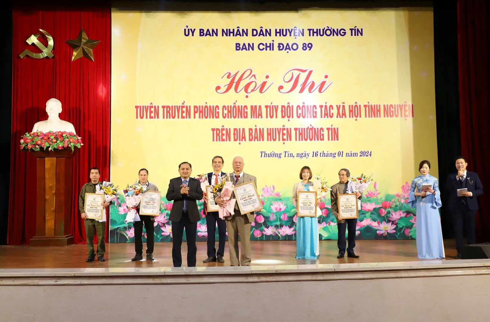 Huyện Thường Tín kết thúc hội thi "Tuyên truyền phòng, chống ma túy" 