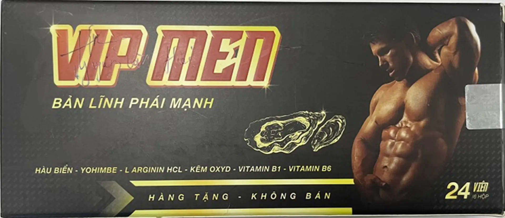 Thu hồi sản phẩm VIP MEN hỗ trợ sinh lý nam không bảo đảm ATTP