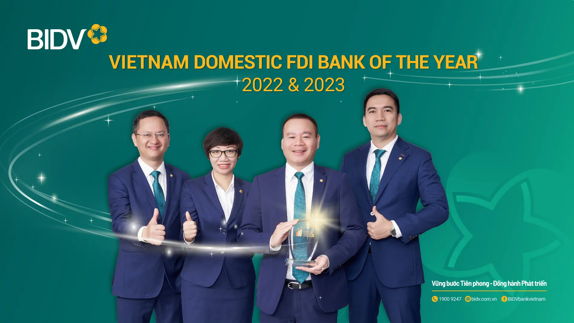 BIDV - Ngân hàng phục vụ khách hàng FDI tốt nhất năm 2023