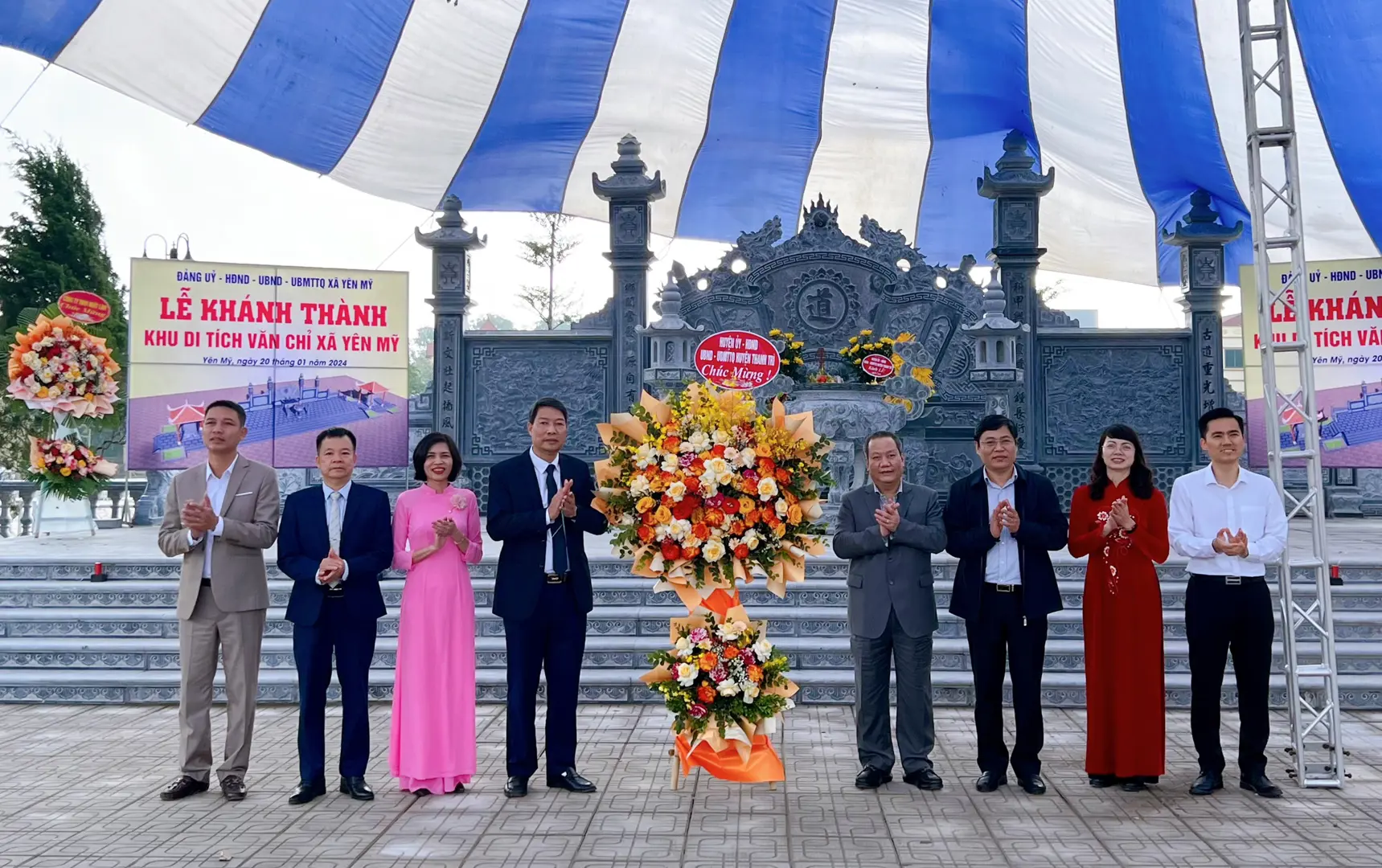 Huyện Thanh Trì: Khánh thành Khu di tích Văn chỉ xã Yên Mỹ