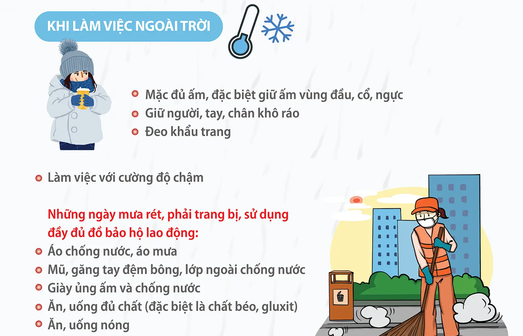 Cách giữ ấm cơ thể vào mùa Đông