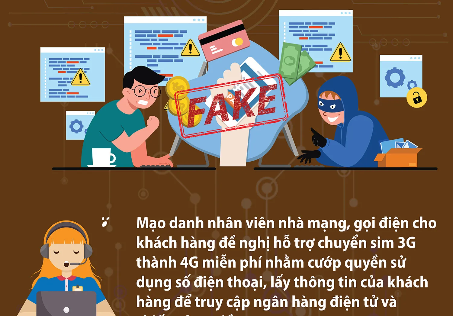 Cảnh giác, tránh để điện thoại bị chiếm quyền sử dụng