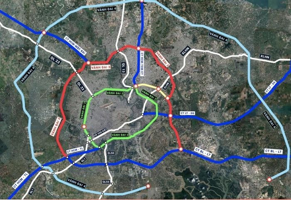 Đề xuất làm vành đai 5 TP Hồ Chí Minh để tăng cường liên kết vùng