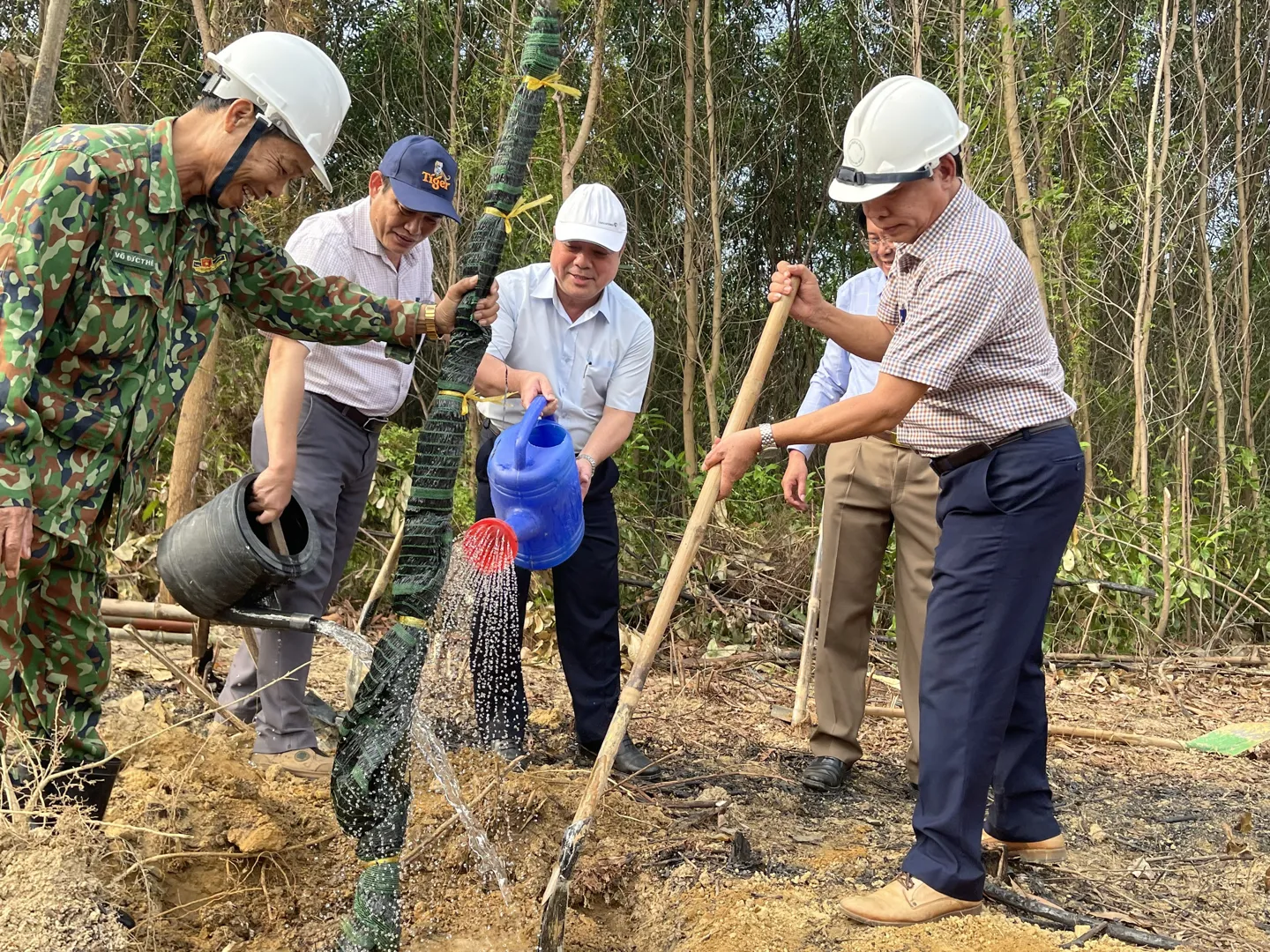 Quảng Ngãi: Các địa phương sôi nổi ra quân trồng cây đầu năm