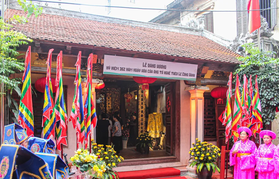 Nhiều hoạt động tưởng nhớ ông Tổ nghề thêu Lê Công Hành