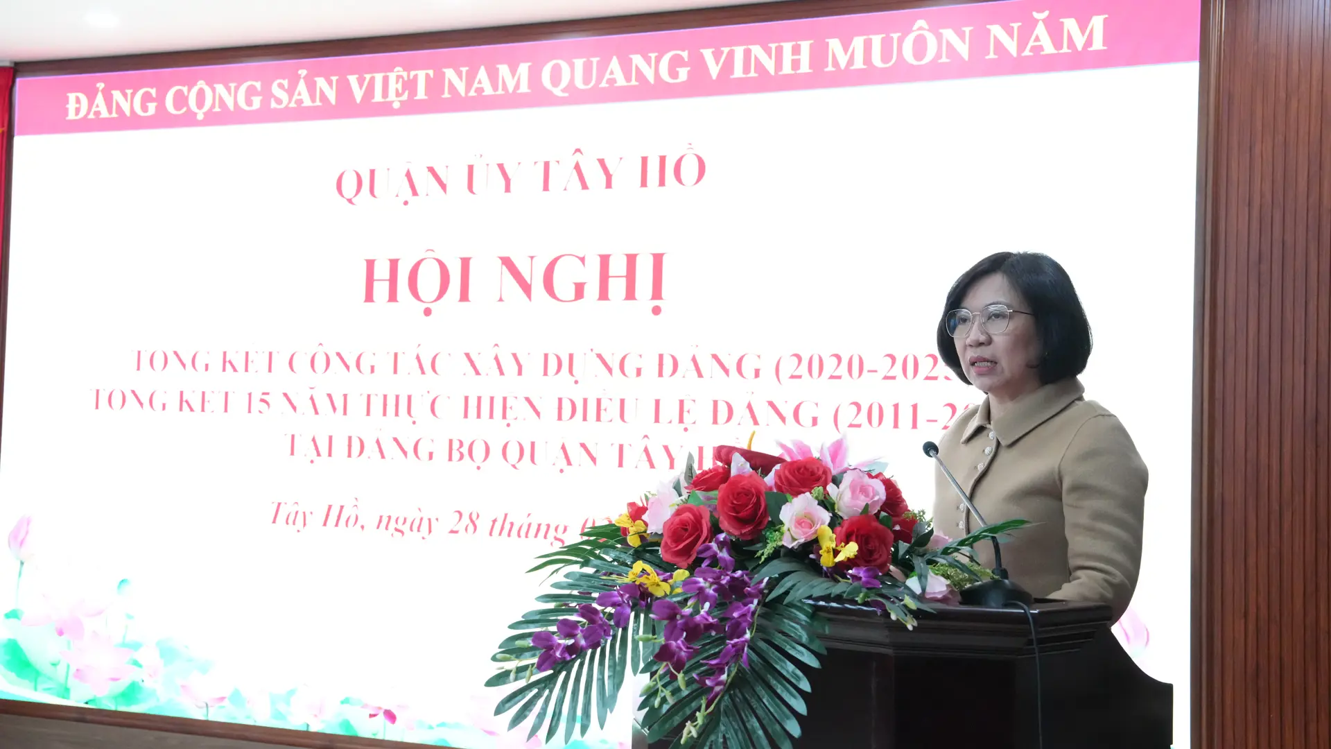 Tây Hồ: 15 năm kết nạp 1.382 đảng viên