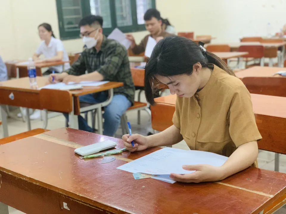Hà Nội: 35 ứng viên thi tuyển chức danh hiệu trưởng trường THPT công lập