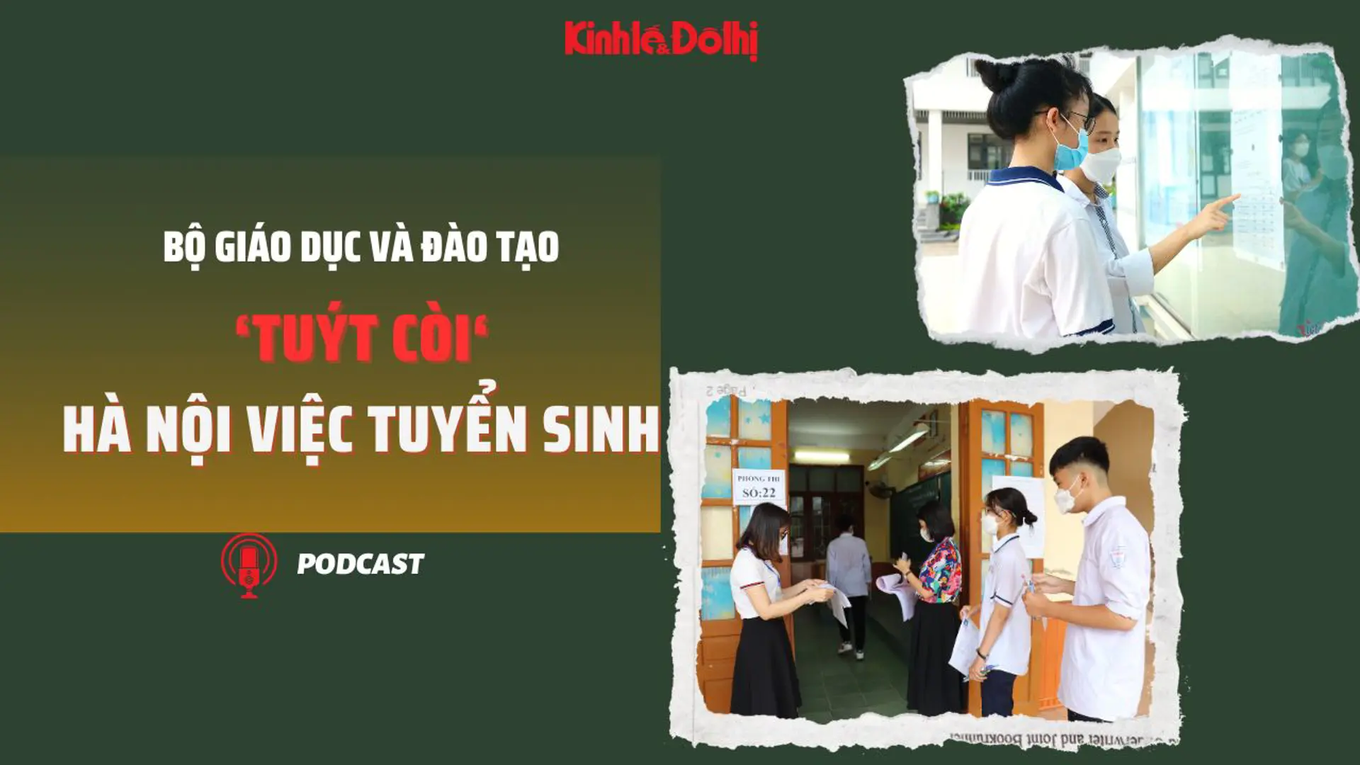 Bộ GD&ĐT 'tuýt còi' Hà Nội việc tuyển sinh 