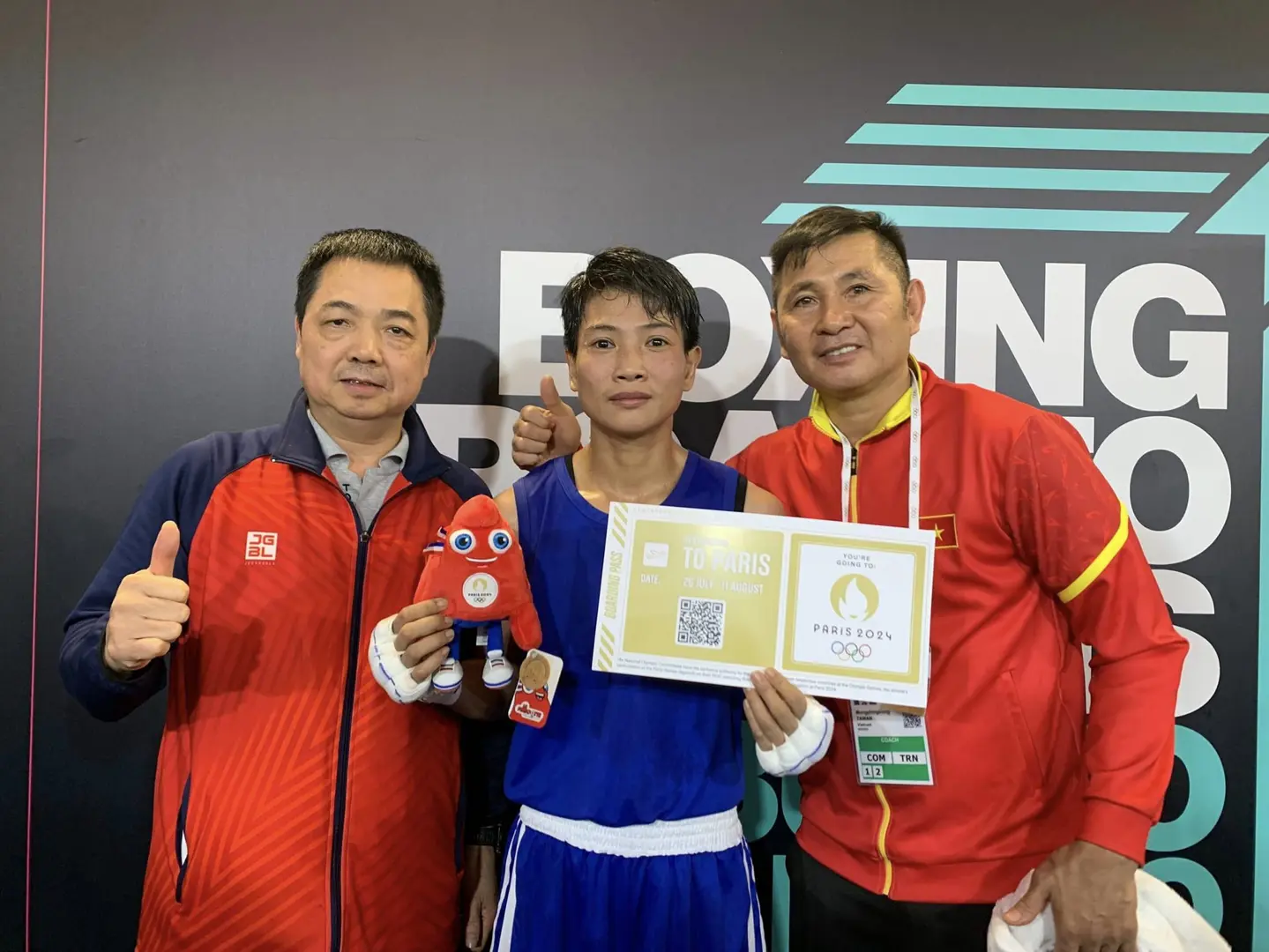 Boxing giành vé thứ 5 dự Olympic Paris 2024 cho thể thao Việt Nam