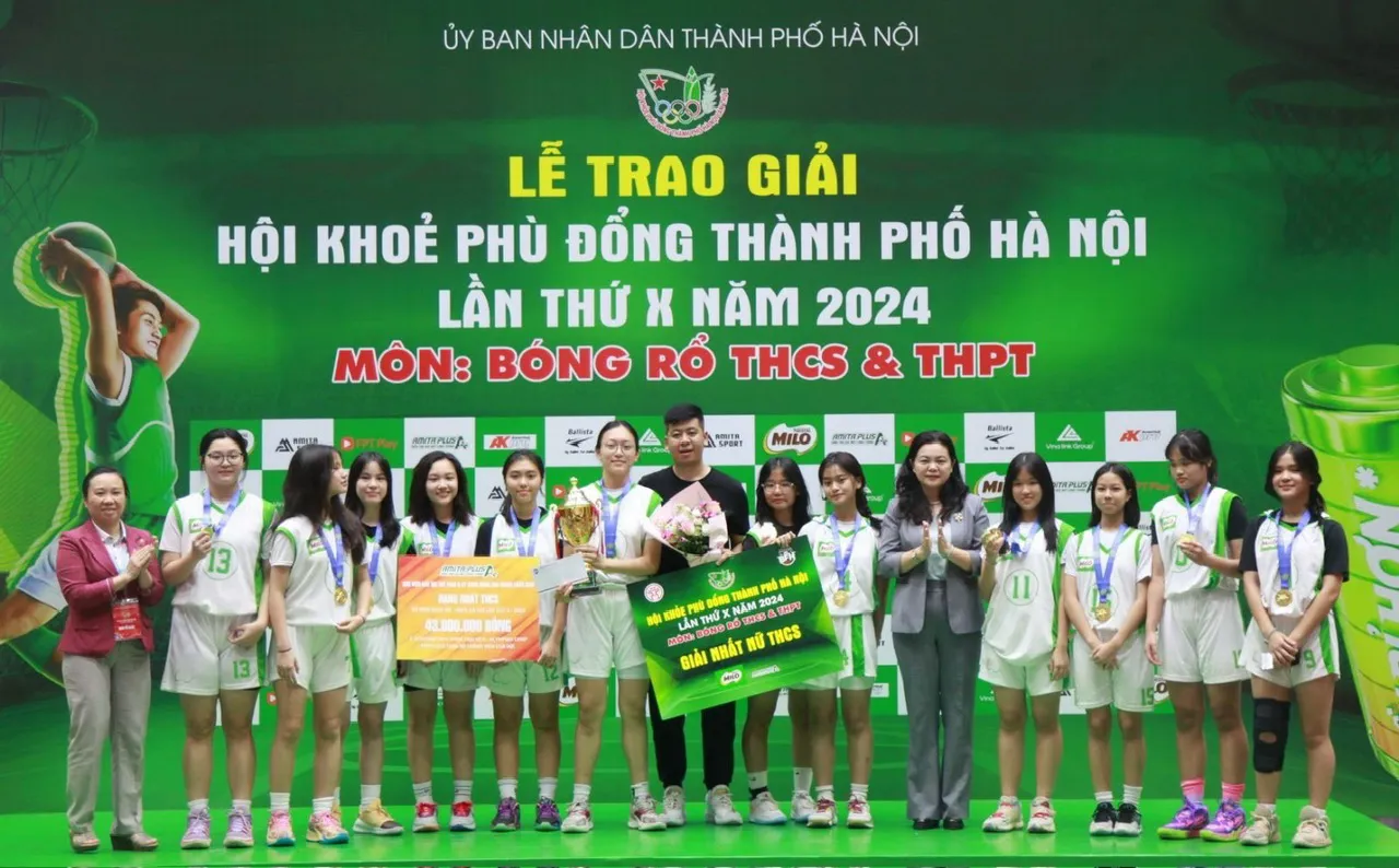 86 đội tranh tài môn bóng rổ tại Hội khỏe Phù Đổng thành phố Hà Nội