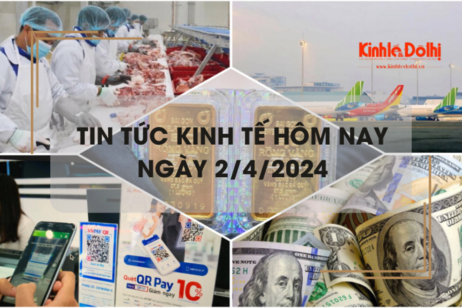 Tin tức kinh tế ngày 2/4/2024: số máy bay thương mại của Việt Nam giảm mạnh