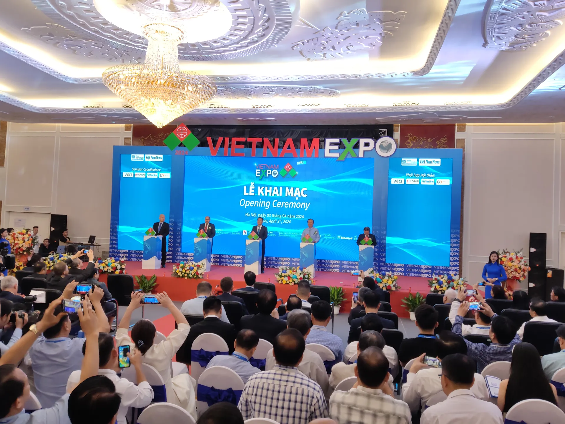 480 doanh nghiệp dự Vietnam Expo 2024