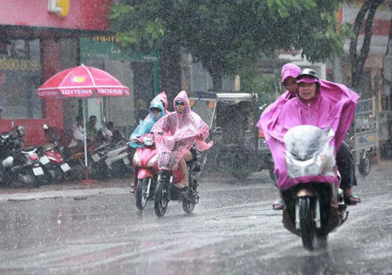 Không khí lạnh tràn về, Hà Nội và Bắc Bộ mưa dông kéo dài