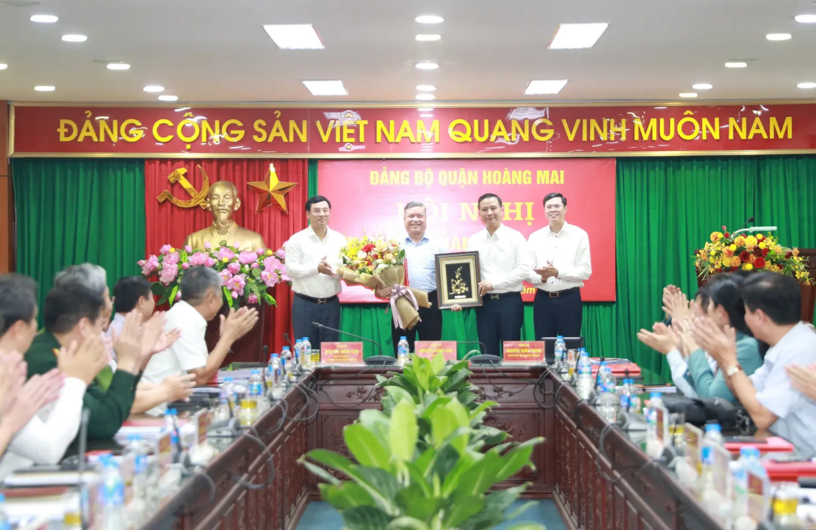 Quận Hoàng Mai đẩy nhanh tiến độ thi công 4 trường học tại phường Hoàng Liệt