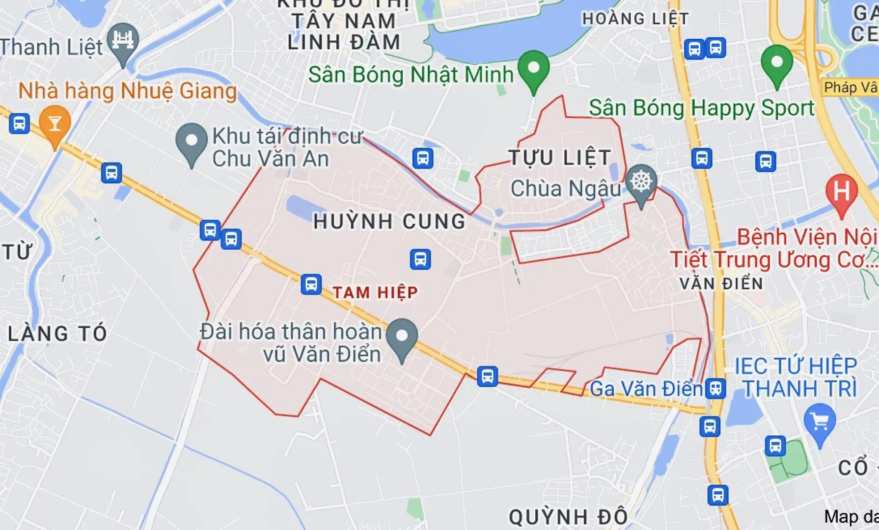 Huyện Phúc Thọ sắp đấu giá đất tại xã Tam Hiệp, khởi điểm từ 66,7 triệu/m2