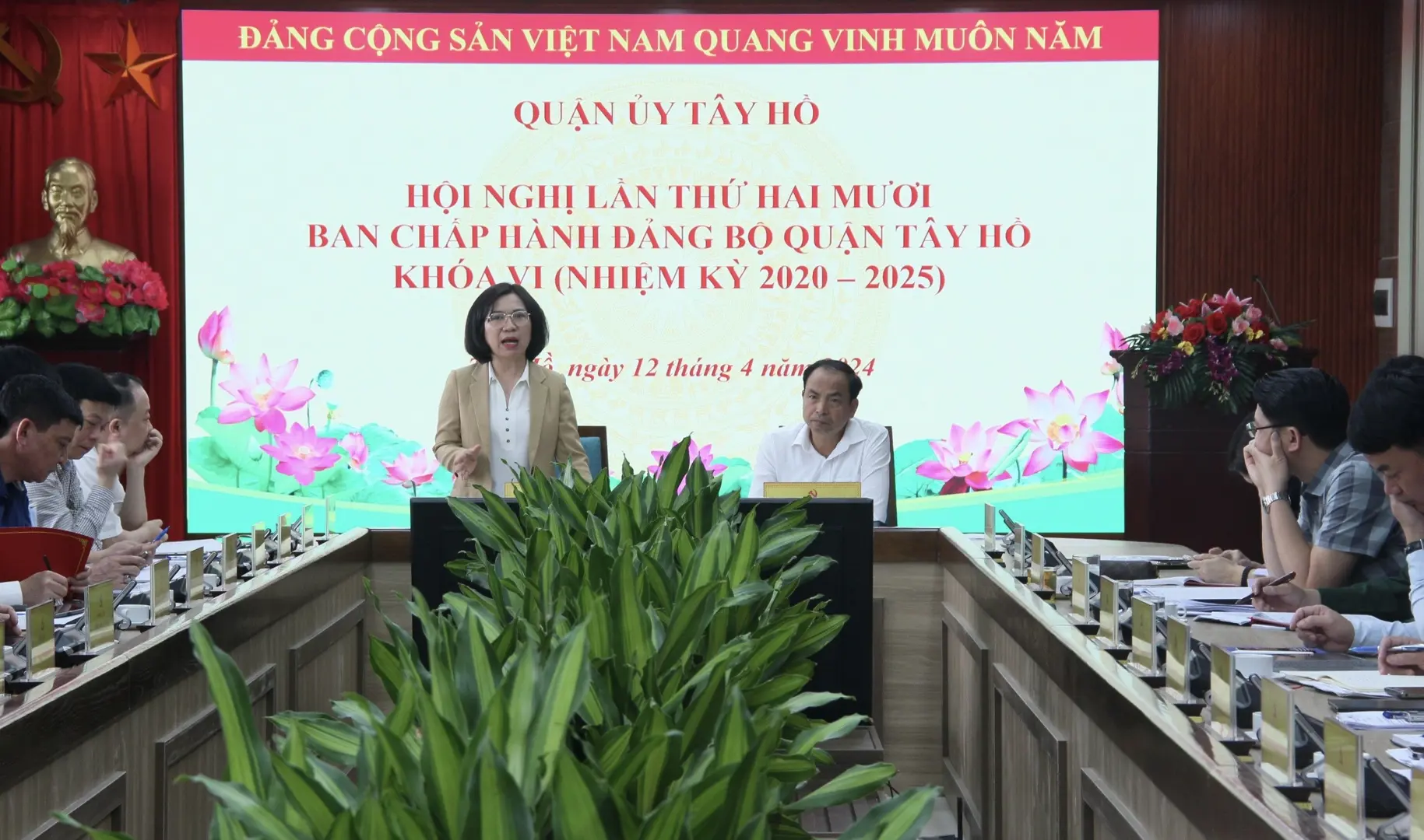 Quận Tây Hồ: quý I/2024 thu ngân sách đạt 28% kế hoạch năm