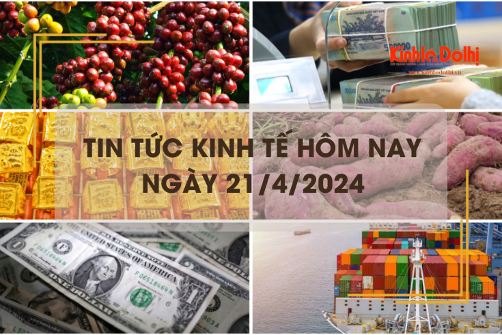 Tin tức kinh tế ngày 21/4/2024: giá cà phê giao dịch ở mức cao kỷ lục