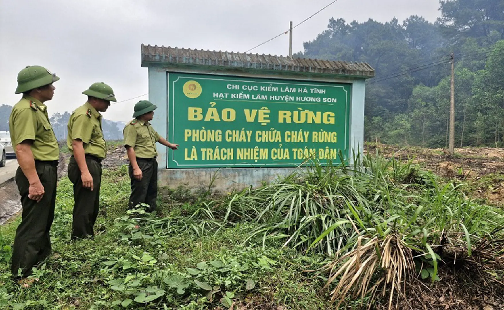 Hà Tĩnh: chủ động phòng, chống cháy rừng trong cao điểm nắng nóng