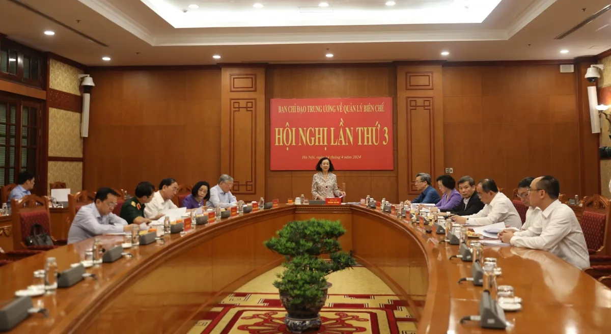 Hội nghị lần thứ ba Ban Chỉ đạo Trung ương về quản lý biên chế