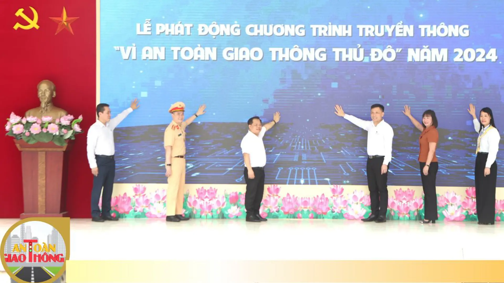 Phát động Chương trình truyền thông "Vì an toàn giao thông Thủ đô" năm 2024