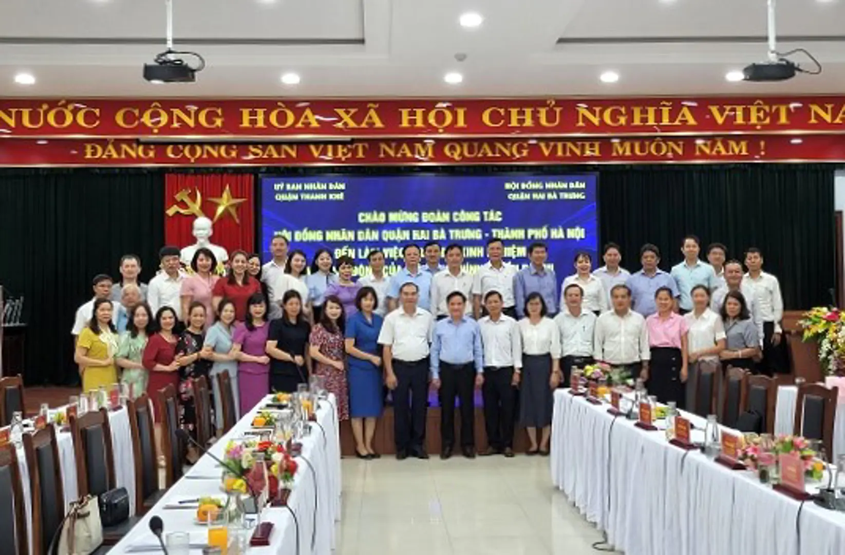 Quận Hai Bà Trưng: học tập, trao đổi kinh nghiệm về chính quyền đô thị 