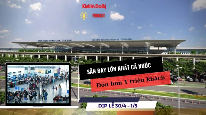 2 sân bay lớn nhất nước dự kiến đón hơn 1 triệu khách dịp 30/4