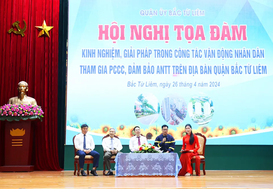 Kinh nghiệm, giải pháp vận động Nhân dân tham gia PCCC tại quận Bắc Từ Liêm