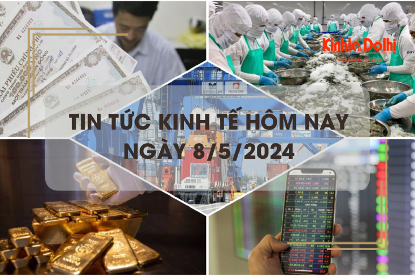 Tin tức kinh tế ngày 8/5/2024: hơn 120.000 tỷ đồng thu ngân sách từ xuất nhập khẩu