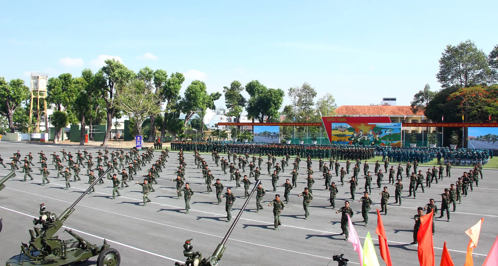 TP Hồ Chí Minh khai mạc hội thi, hội thao quốc phòng năm 2024