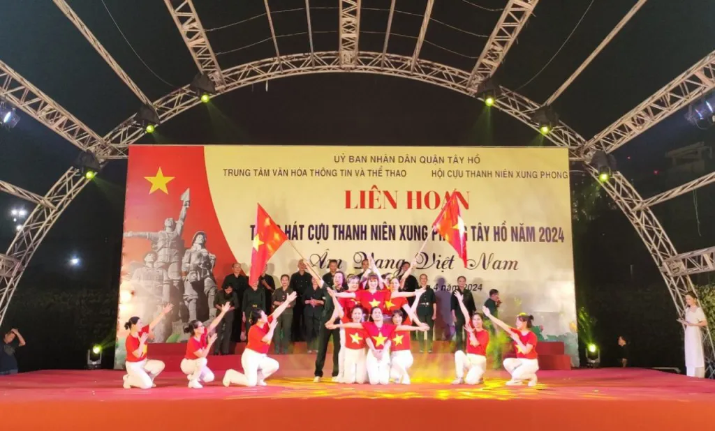 Liên hoan Tiếng hát Cựu Thanh niên xung phong – Hà Nội năm 2024