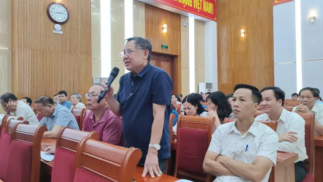 Cử tri Hoàng Mai, Gia Lâm kiến nghị nhiều vấn đề đô thị