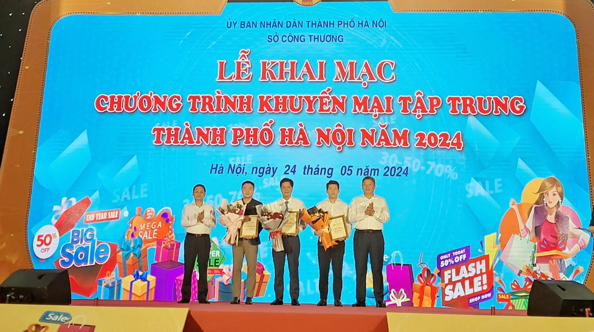 Khai mạc Chương trình Khuyến mại tập trung TP Hà Nội năm 2024