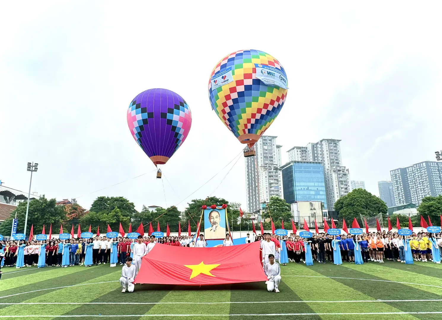 Khai mạc hội khỏe công nhân, viên chức, người lao động quận Đống Đa năm 2024