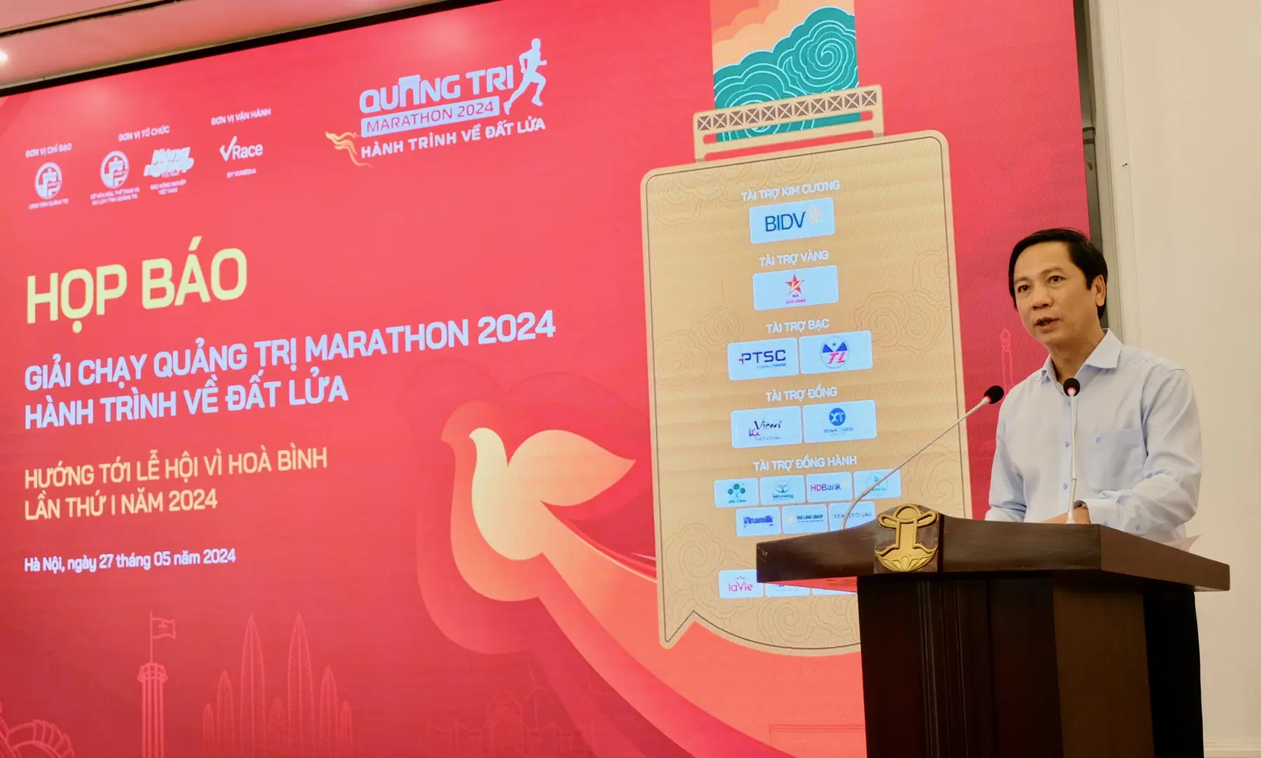 Khởi động Giải chạy gây quỹ từ thiện Quảng Trị Marathon 2024-Hành trình về Đất lửa