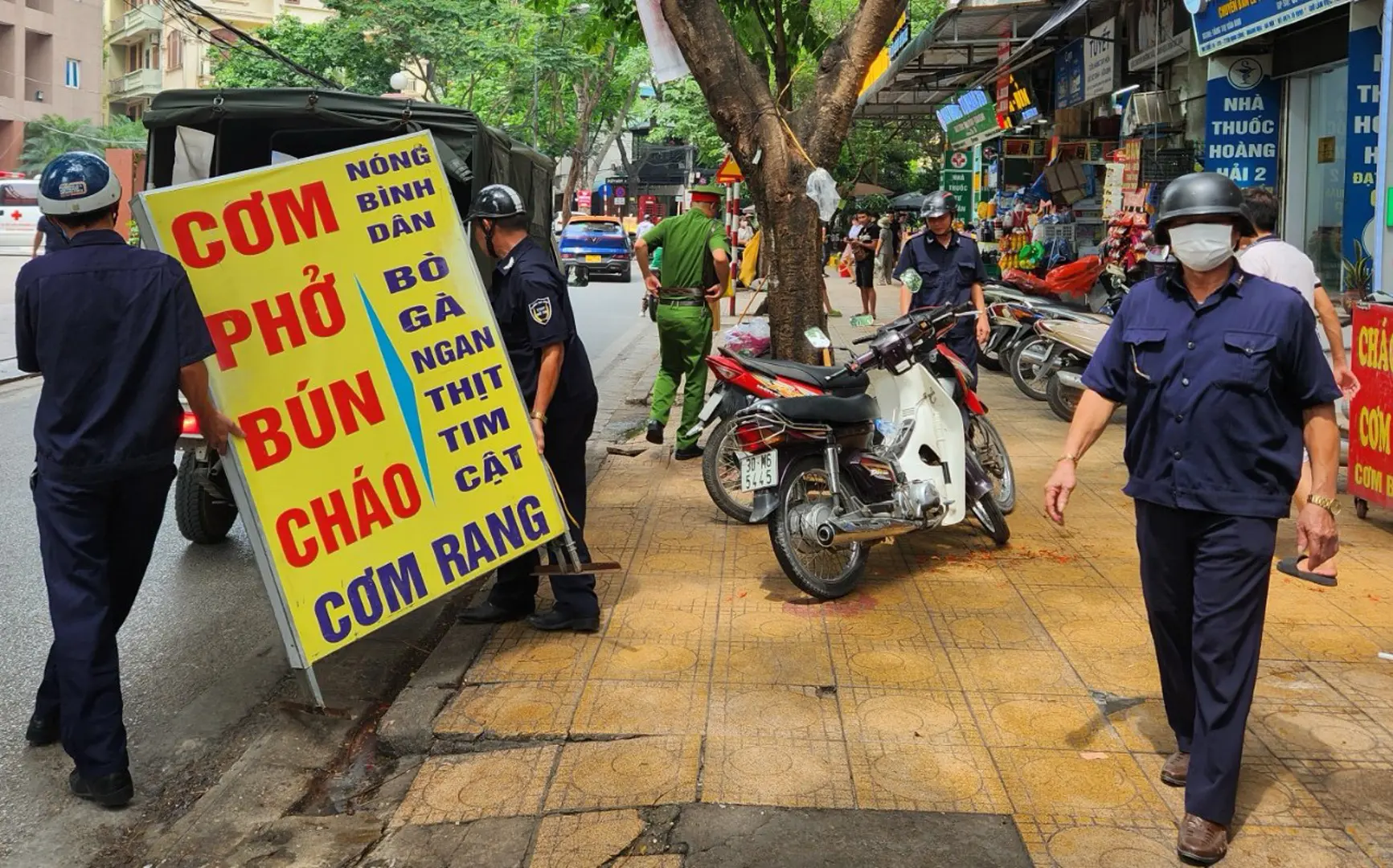 Tăng cường kiểm tra, xử lý các “điểm nóng” trật tự đô thị ở Định Công