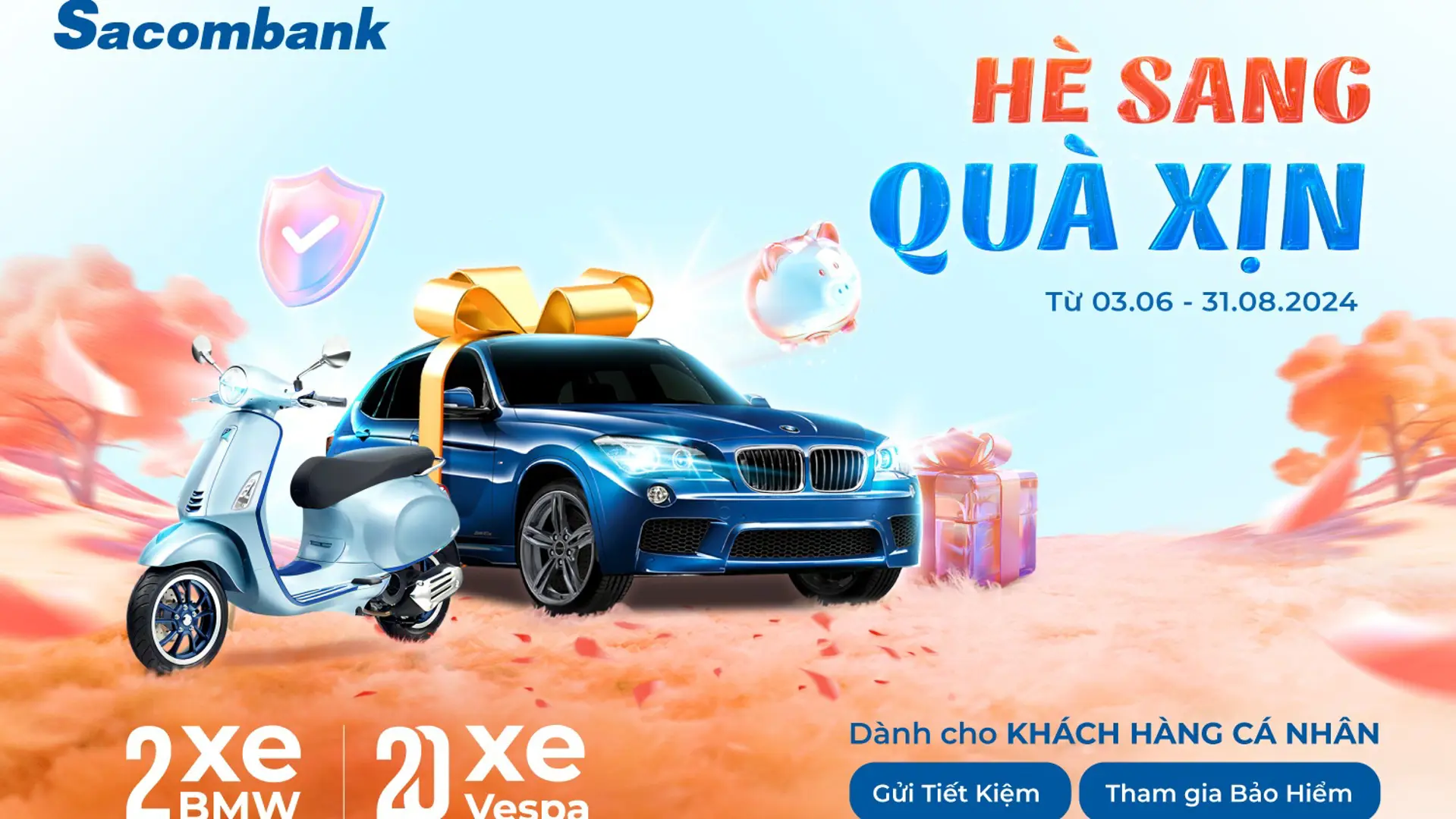 Hè này cơ hội trúng 2 xe BMW cao cấp cùng nhiều giải thưởng giá trị