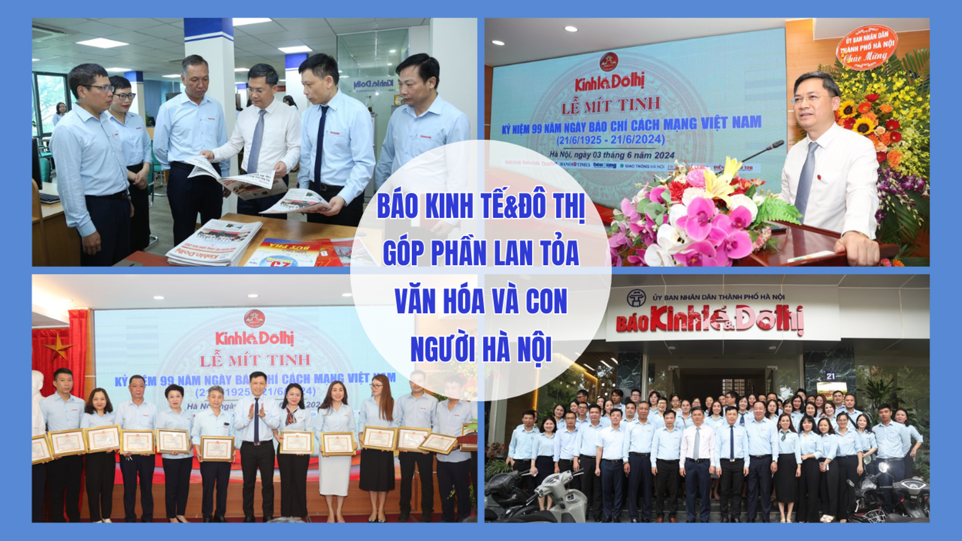 Báo Kinh tế&Đô thị góp phần lan tỏa văn hóa và con người Hà Nội