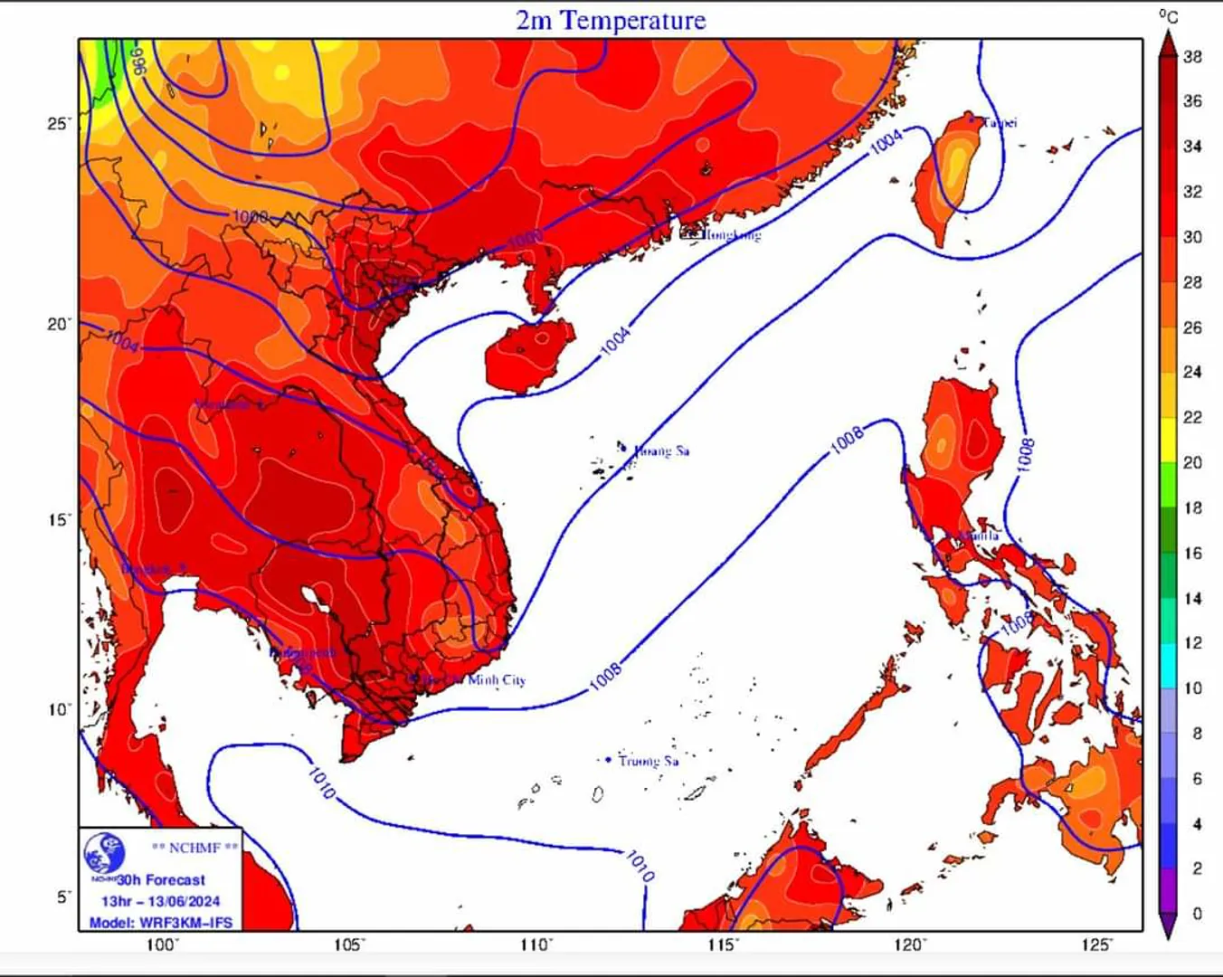 Hà Nội, Bắc Bộ, Trung Bộ hứng chịu nắng nóng vượt 40 độ C kéo dài