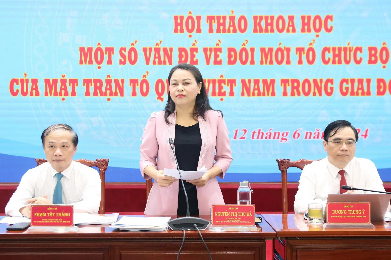 Đổi mới tổ chức bộ máy, tránh “hành chính hóa” hoạt động của Mặt trận