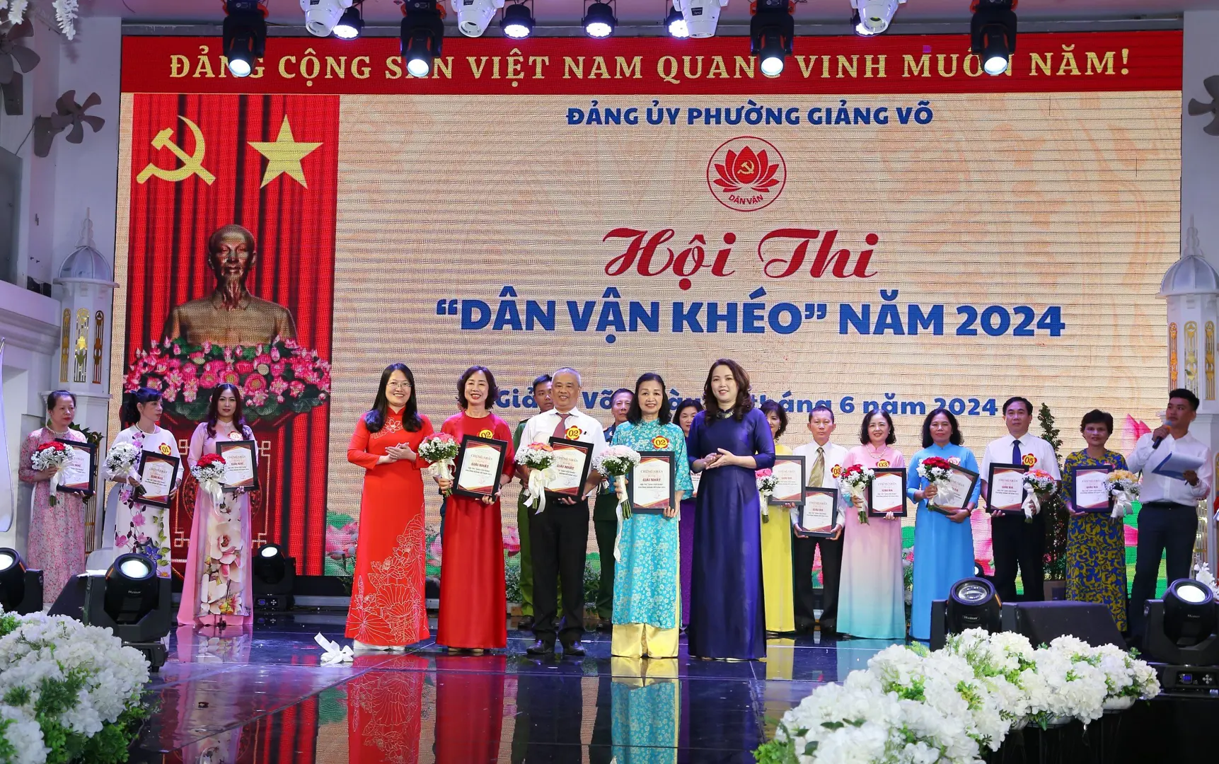 Sôi nổi hội thi dân vận khéo cấp cơ sở tại quận Ba Đình