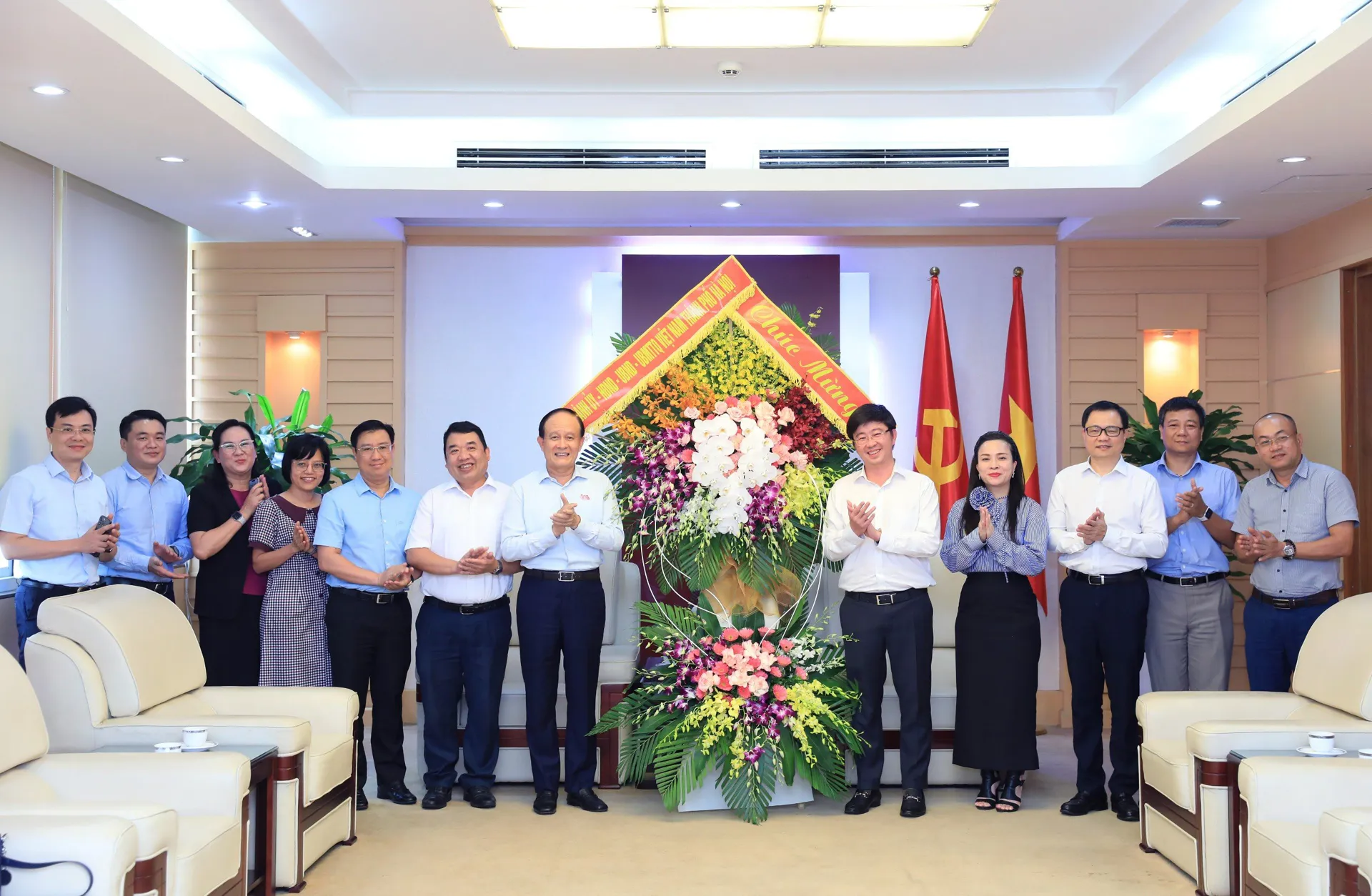 Chủ tịch HĐND TP Nguyễn Ngọc Tuấn chúc mừng ngày Báo chí Cách mạng Việt Nam