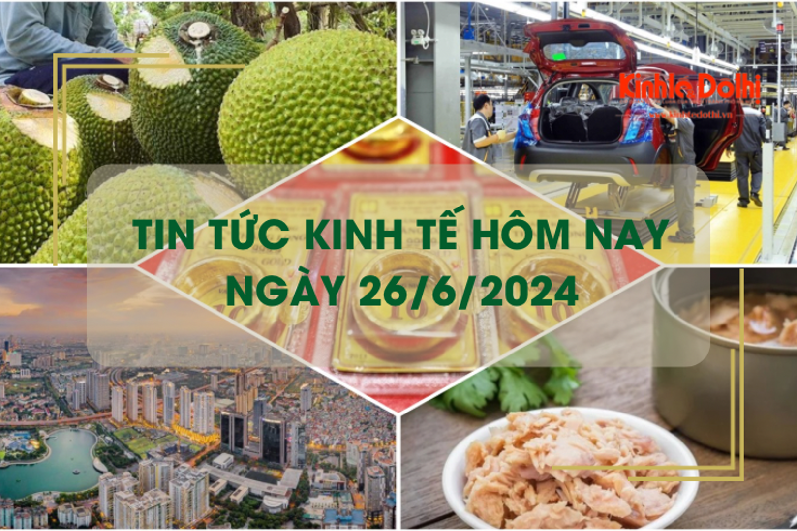 Tin tức kinh tế ngày 26/6/2024: Kinh tế Hà Nội phục hồi rõ nét