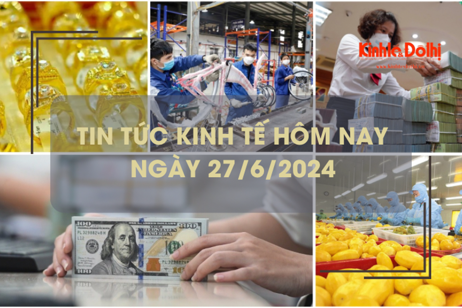 Tin tức kinh tế ngày 27/6/2024: xuất khẩu rau quả hướng tới kỷ lục mới