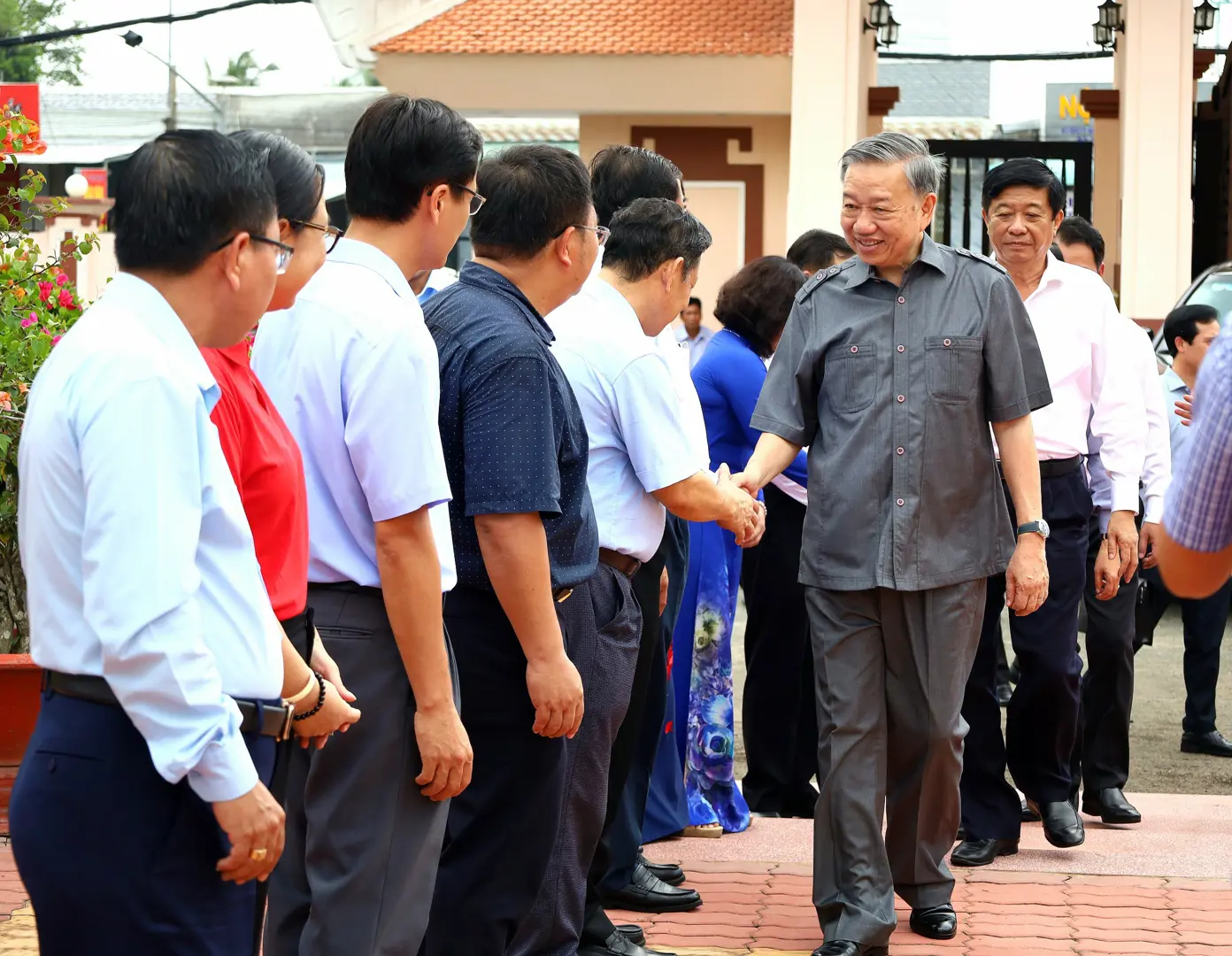 Chủ tịch nước Tô Lâm làm việc tại tỉnh Vĩnh Long