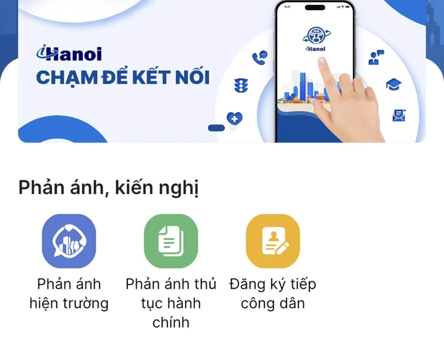 Thúc đẩy tương tác với người dân