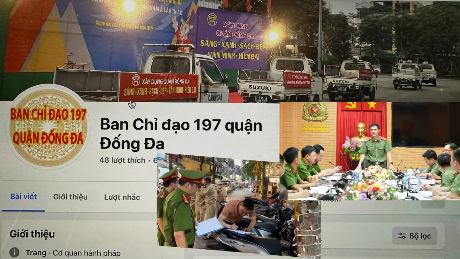 Đánh giá cao việc duy trì trang fanpage “Ban Chỉ đạo 197 quận Đống Đa”